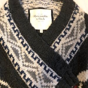 SOLD//Abercrombie & Fitch waterfall wool & acrylic soft sweater